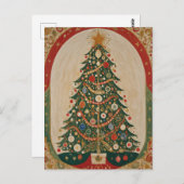 Carte Postale Kaleidoscope festif (Devant / Derrière)