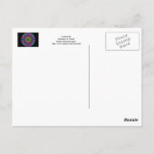 Carte postale Kaleidoscopic Mandala Design.2 (Dos)