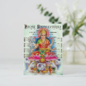 Carte Postale Kali (Debout devant)