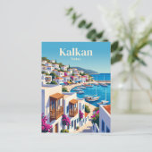 Carte Postale Kalkan Turquie (Debout devant)
