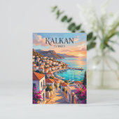 Carte Postale Kalkan Turquie (Debout devant)