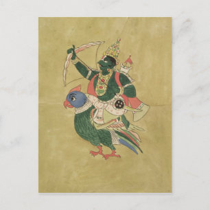 Carte Postale Kama, Dieu de l'Amour, 18ème-19ème siècle