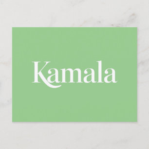 Carte Postale Kamala Brat Kamala Harris Présidente 2024