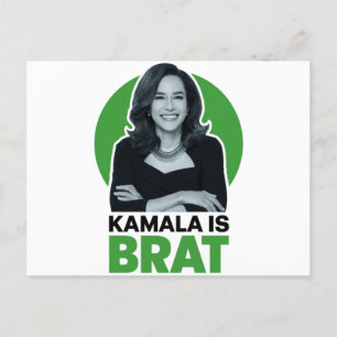 Carte Postale Kamala est un sarcastique amusant