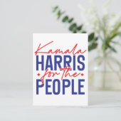 Carte Postale Kamala Harris (Debout devant)