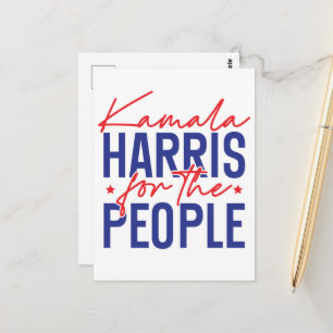 Carte Postale Kamala Harris