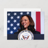 Carte Postale Kamala Harris (Devant / Derrière)