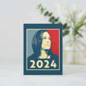 Carte Postale Kamala Harris 2024 (Debout devant)