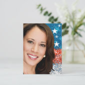 Carte Postale Kamala Harris 2024 mon président est un noir et un (Debout devant)