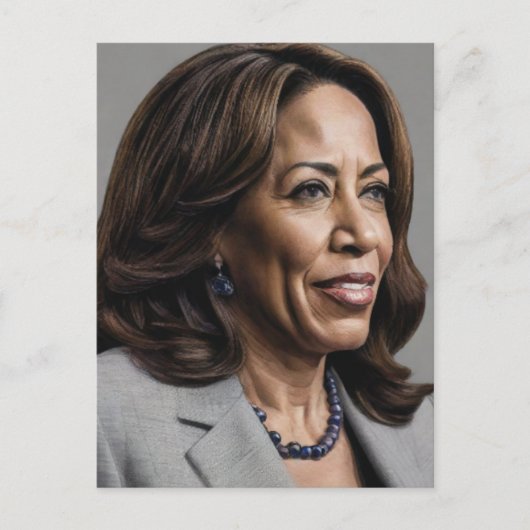Carte Postale Kamala Harris 2024 Vice-présidente de Black Women (Devant)