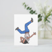 Carte Postale Kamala Harris Cool Breakdance (Debout devant)