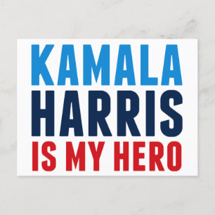Carte Postale Kamala Harris est mon héros