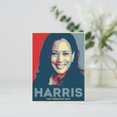 Carte Postale Kamala Harris pour le président 2024 - Hope (Debout devant)