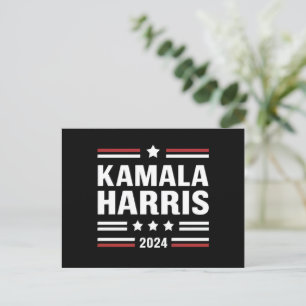 Carte Postale Kamala Harris pour le président People 2024