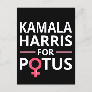 Carte Postale Kamala Harris pour POTUS I