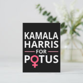 Carte Postale Kamala Harris pour POTUS I (Debout devant)