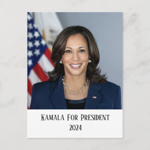Carte Postale Kamala Harris, Président