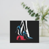 Carte Postale Kamala Harris Tête Sur Maga Casquette (Debout devant)