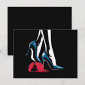 Carte Postale Kamala Harris Tête Sur Maga Casquette (Devant / Derrière)