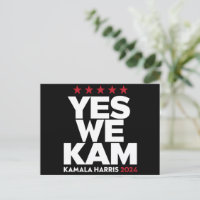 Kamala Harris Yes We Kam for US President 2024