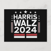 Carte Postale KamalaHarris TimWaltz 2024 (Devant)