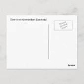 Carte Postale Kamchatka en danger (Dos)