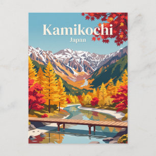 Carte Postale Kamikochi, Japon