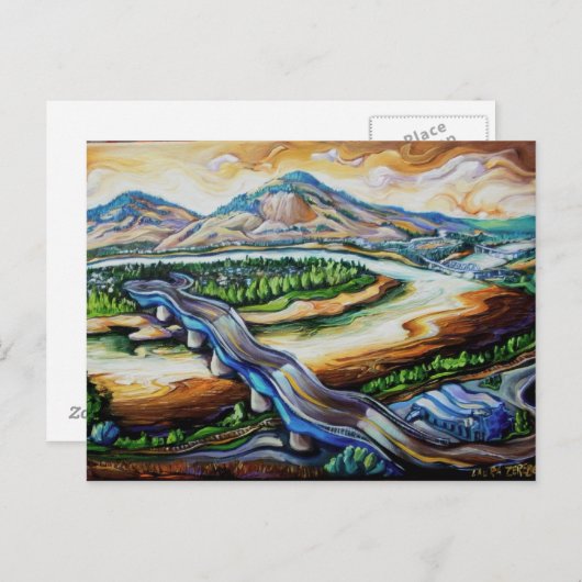 Carte Postale Kamloops (Devant / Derrière)