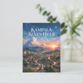 Carte Postale Kampala Sept Collines Ouganda (Debout devant)