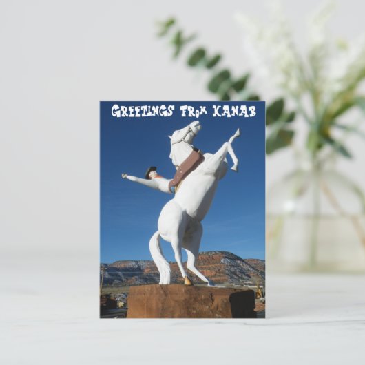 Carte Postale Kanab (Debout devant)