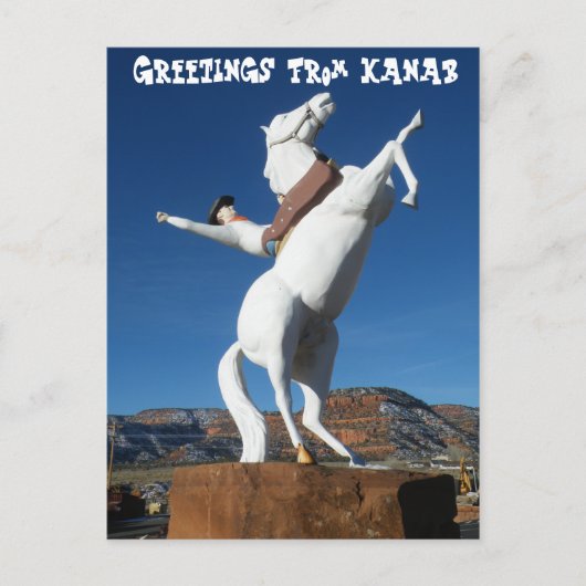 Carte Postale Kanab (Devant)