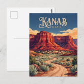 Carte Postale Kanab États-Unis (Devant / Derrière)