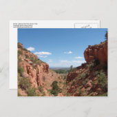 Carte Postale Kanab, Utah vu de Squaw Trail (Devant / Derrière)