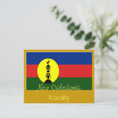 Carte postale Kanaky de Nouvelle-Calédonie (Debout devant)