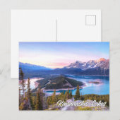 Carte Postale Kananaskis Lakes, Alberta, Canada (Devant / Derrière)