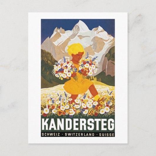 Carte Postale Kandersteg (Devant)