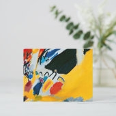 Carte Postale Kandinski Impression III Concert Peinture Abstrait (Debout devant)