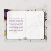 Carte Postale Kandinsky 1923/composition viii/pixdecines (Dos)