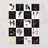 Carte Postale Kandinsky - 4x5=20 (Devant)