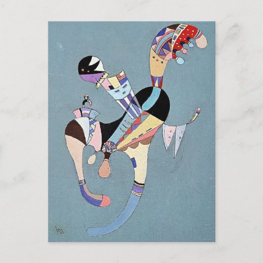 Carte Postale Kandinsky - A Floating Figure (Devant)