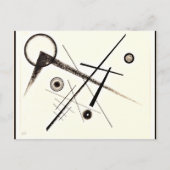Carte Postale Kandinsky - Abstraction (Devant)