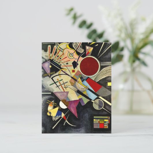 Carte Postale Kandinsky - Accompagnement Noir (Debout devant)