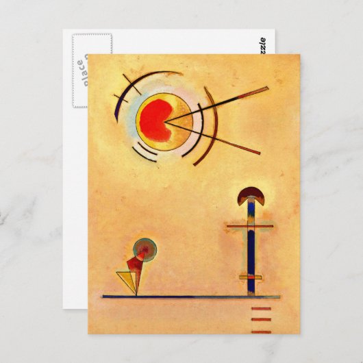 Carte Postale Kandinsky - Appartement (Devant / Derrière)