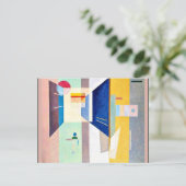 Carte Postale Kandinsky - Après La Droite - À Gauche (Debout devant)