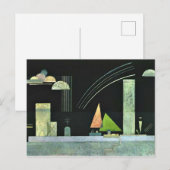 Carte Postale Kandinsky - Au repos (Devant / Derrière)