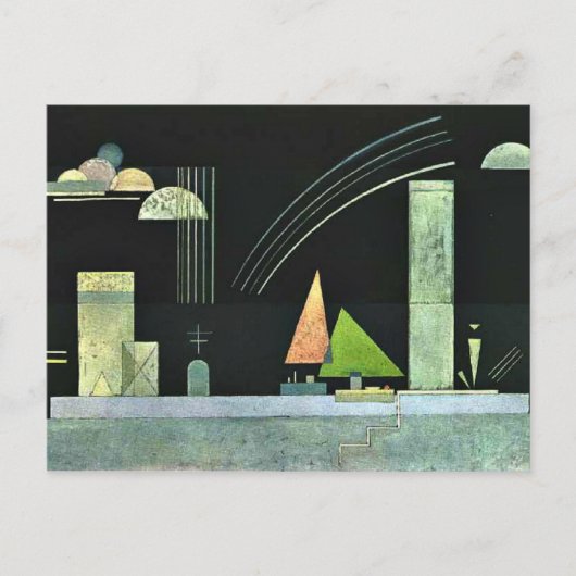 Carte Postale Kandinsky - Au repos (Devant)