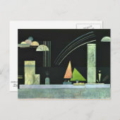 Carte Postale Kandinsky - Au repos (Devant / Derrière)