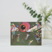 Carte Postale Kandinsky - Autour du cercle (Debout devant)
