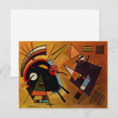 Carte postale Kandinsky Black and Violet (Devant / Derrière)
