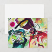 Carte postale Kandinsky Black Arch (Devant / Derrière)